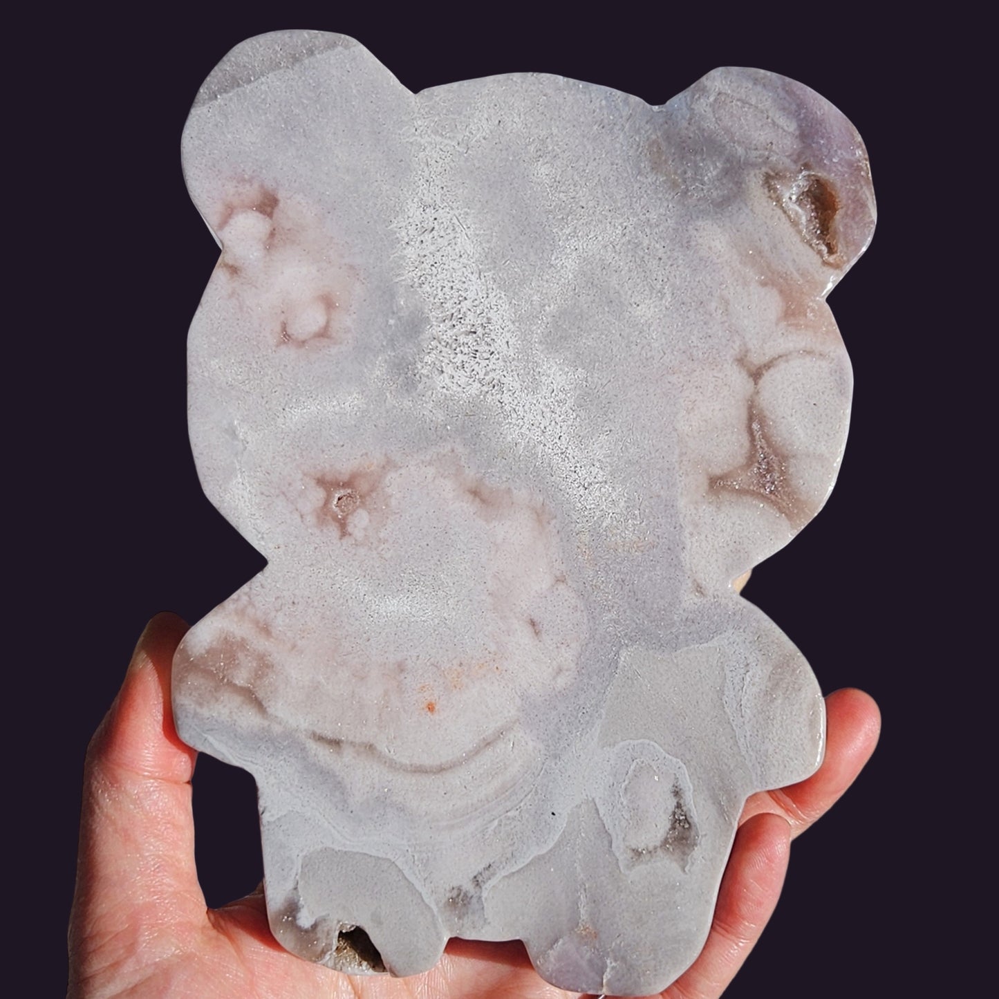 Pink Amethyst Bear Slab (2)