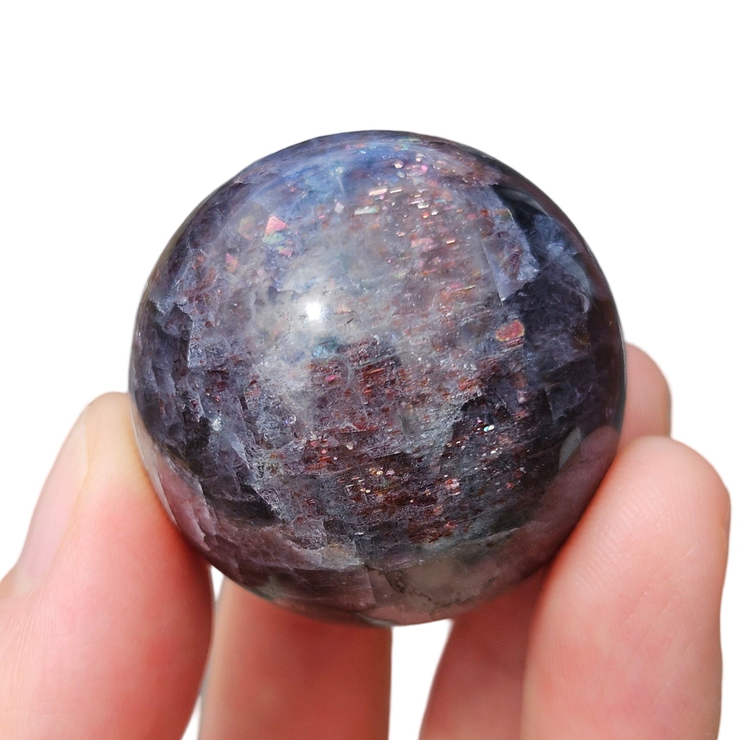 Bloodshot Iolite Sphere (2)