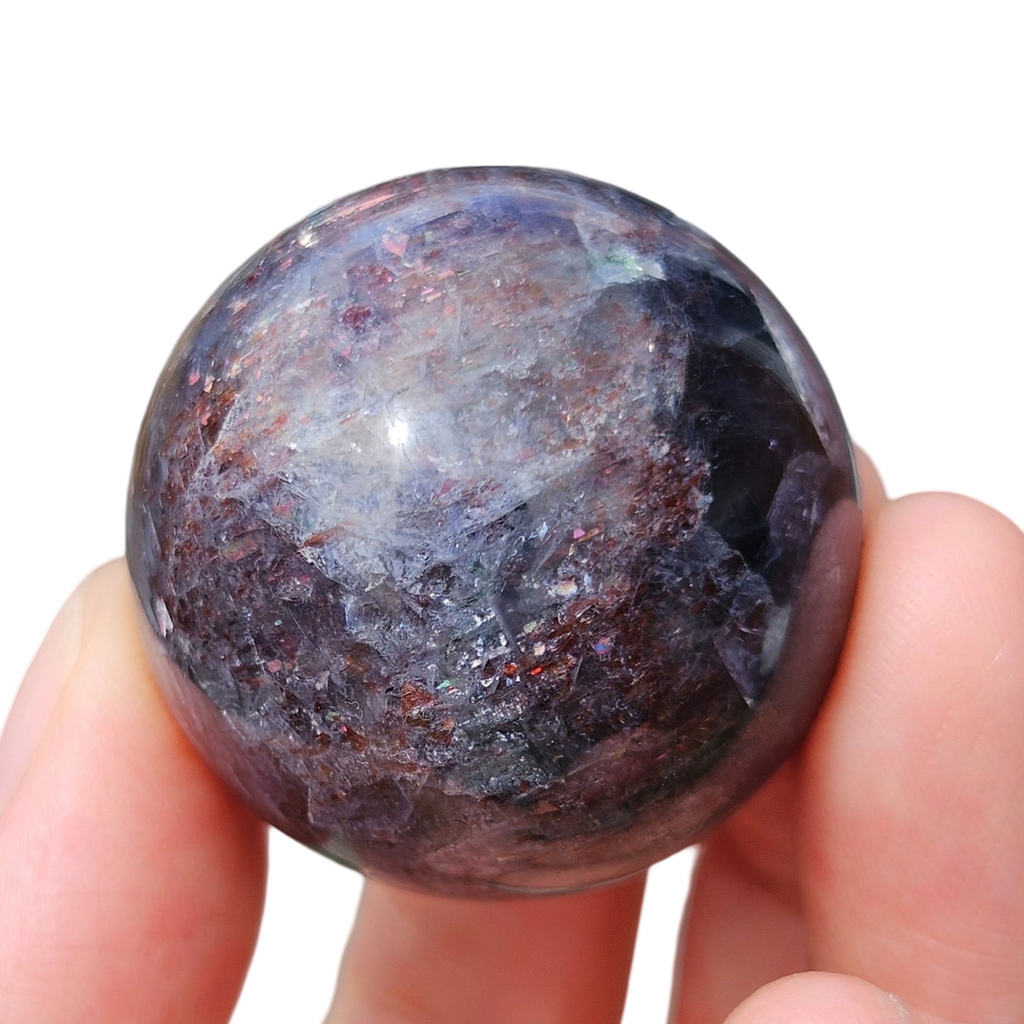 Bloodshot Iolite Sphere (2)