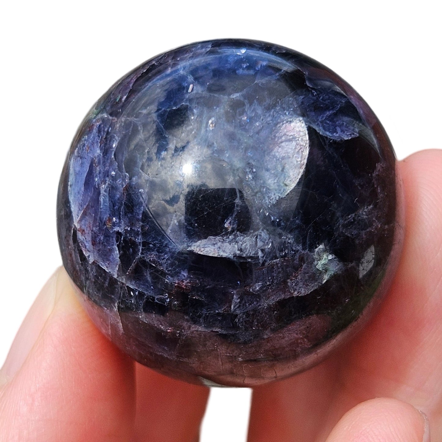 Bloodshot Iolite Sphere (2)