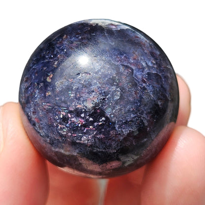 Bloodshot Iolite Sphere (4)