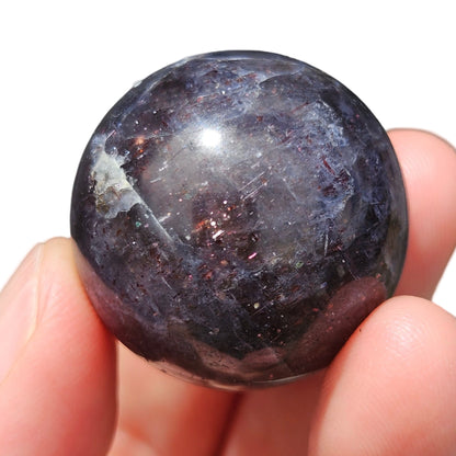 Bloodshot Iolite Sphere (4)