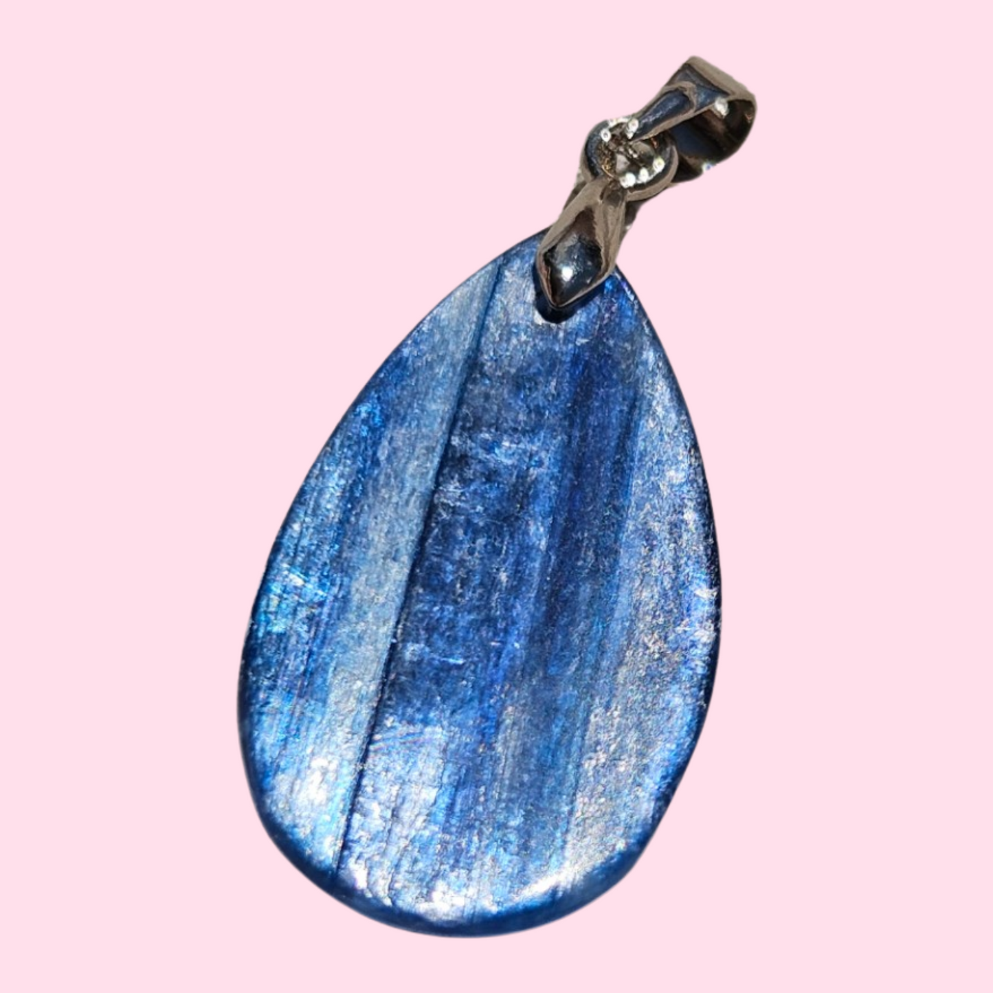 Blue Kyanite Crystal Pendant