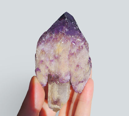 lab made amethyst sceptre