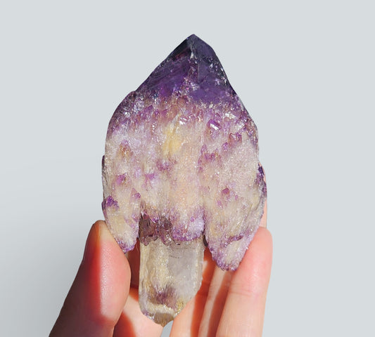 lab made amethyst sceptre