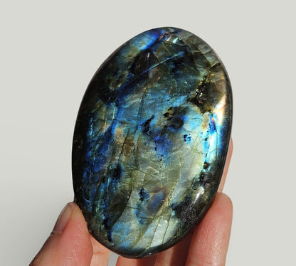 Labradorite Palm Stone