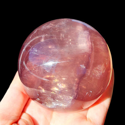 Mica in Fluorite Sphere (6cm, Large)