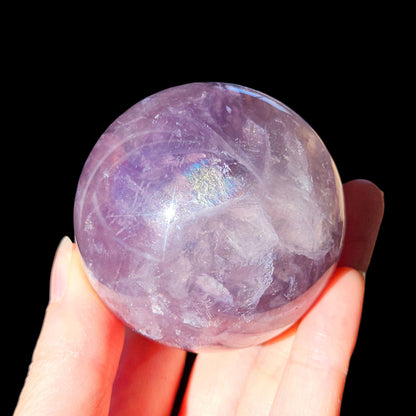 Mica in Fluorite Sphere (5cm)