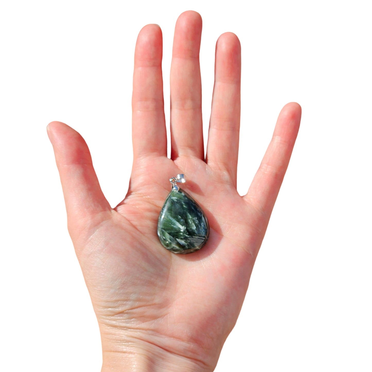 Seraphinite Pendant