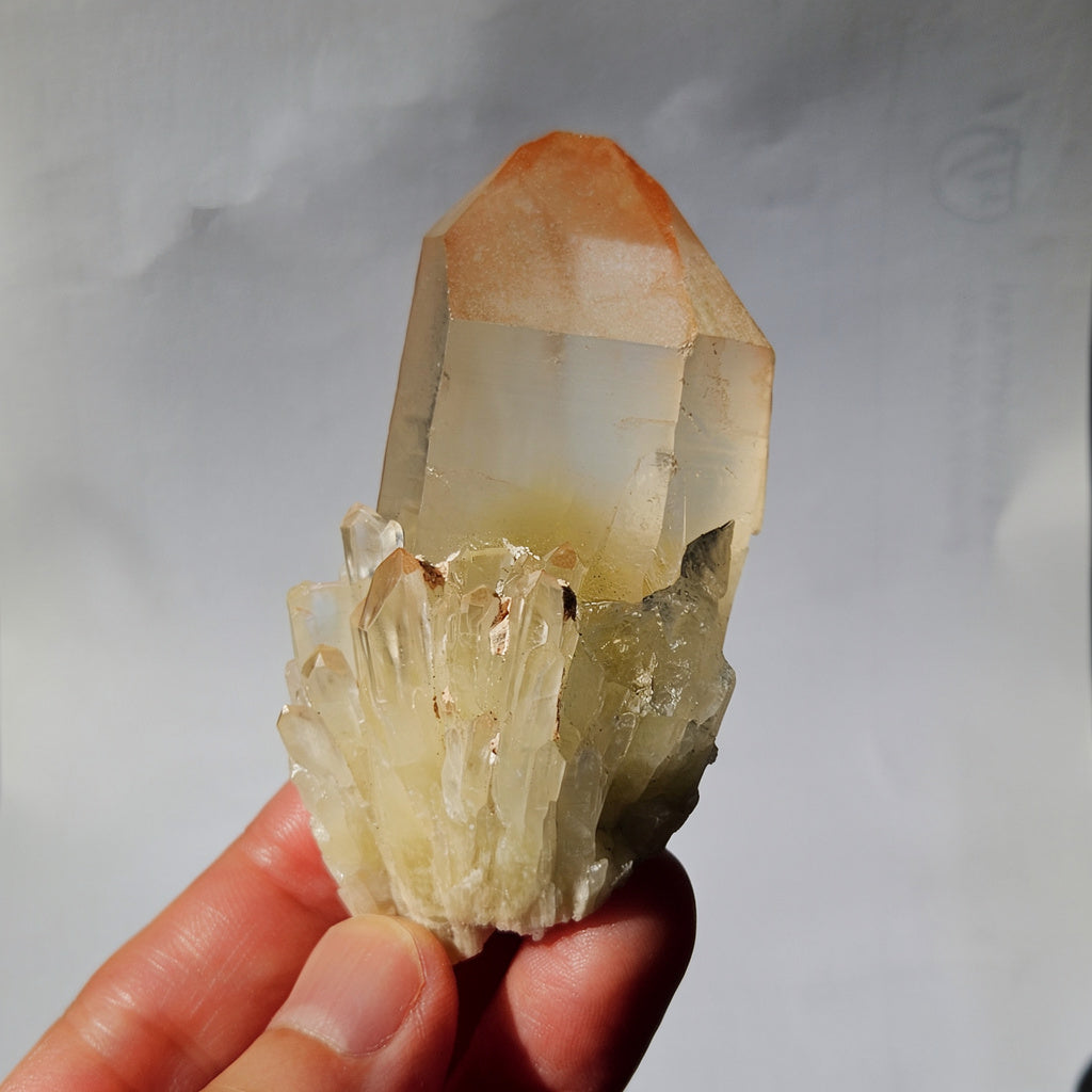 pink citrine from Congo