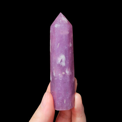 Pink lepidolite and tourmaline