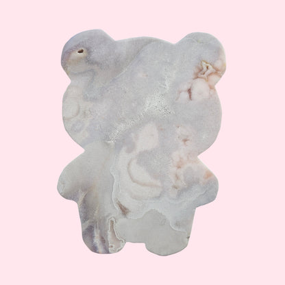 Flower Agate Bear Slab