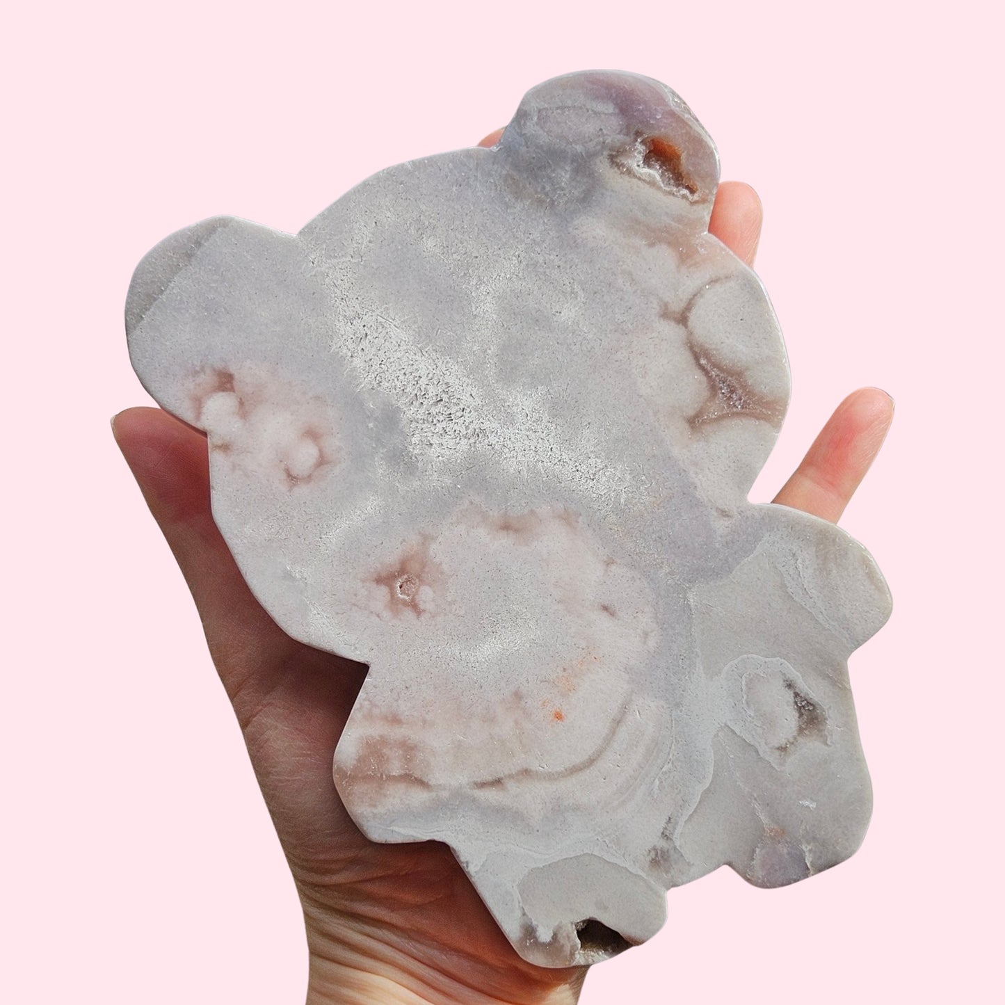 Flower Agate Bear Slab