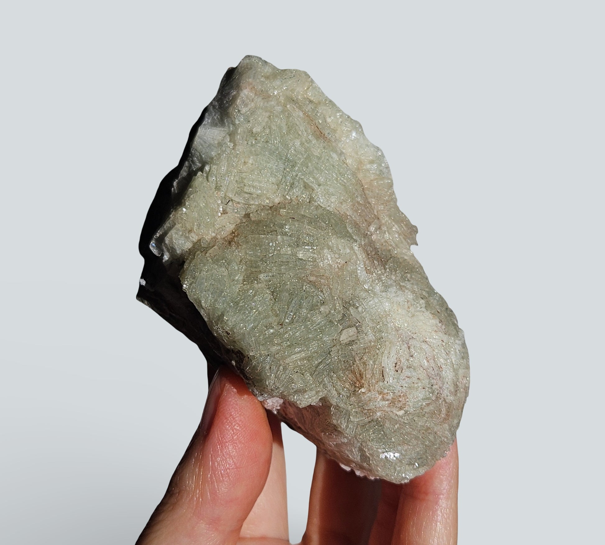 Bladed Prehnite