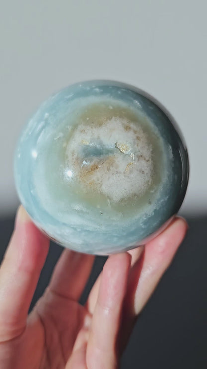 Blue Quartz Sphere