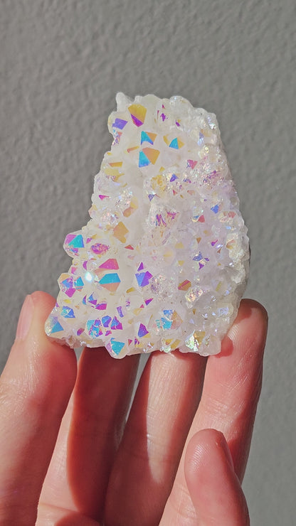 Angel Aura Quartz Cluster