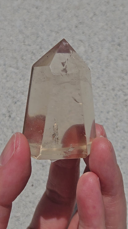 Natural Citrine Polished Point