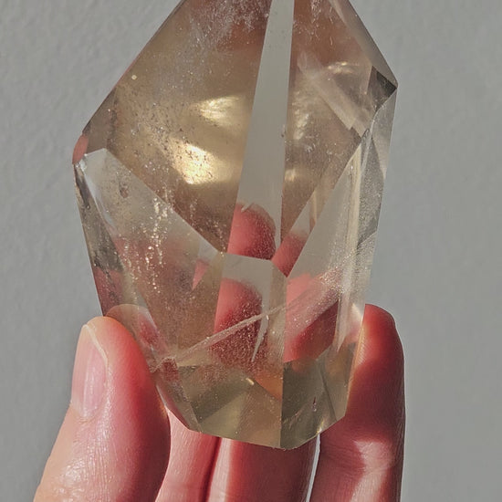 video of natural citrine