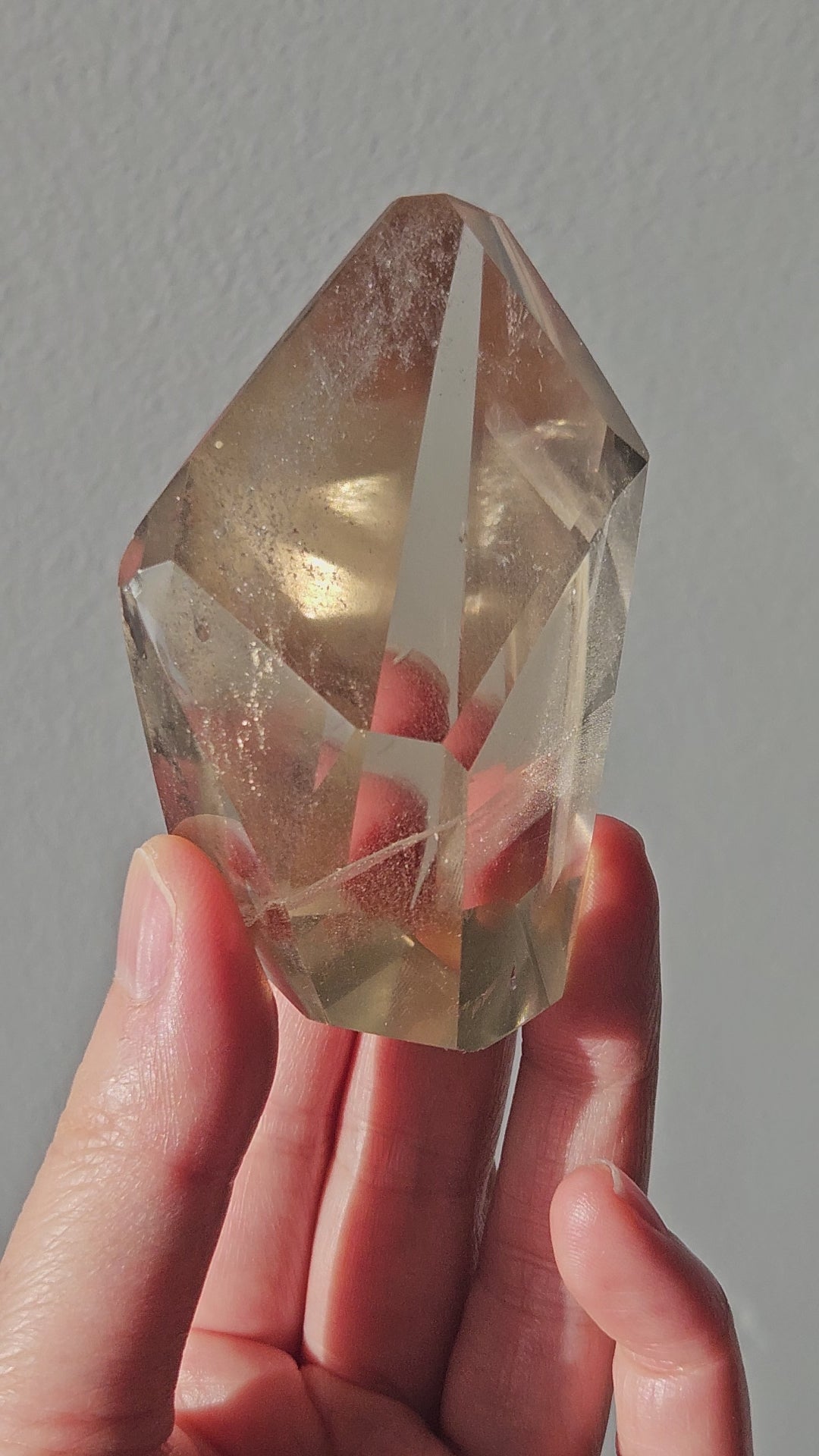 video of natural citrine