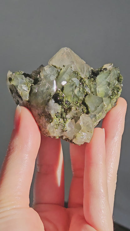 Epidote in Quartz (6)