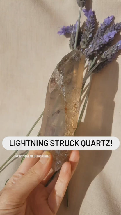 Lightning Quartz (Smoky)