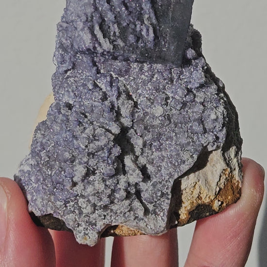 Blue green cubic fluorite video