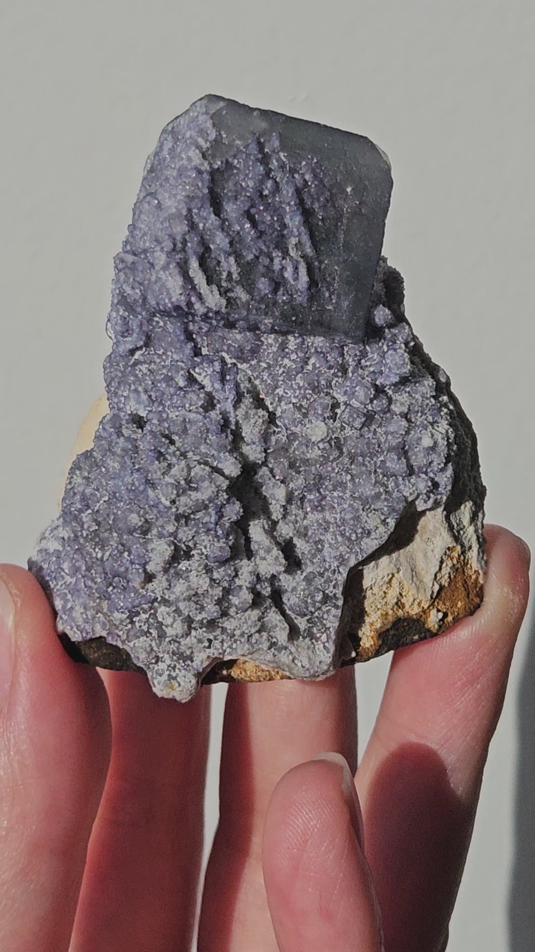 Blue green cubic fluorite video