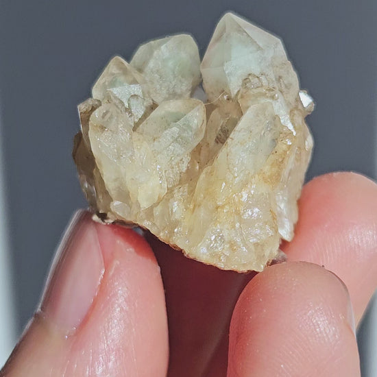 Green Phantom Quartz from Brazil