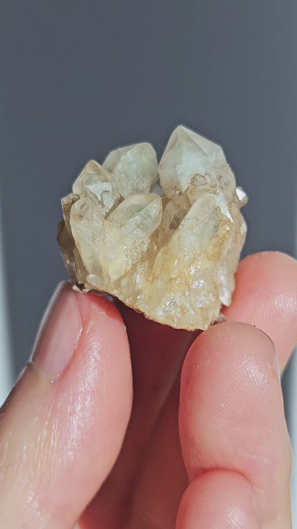Green Phantom Quartz from Brazil