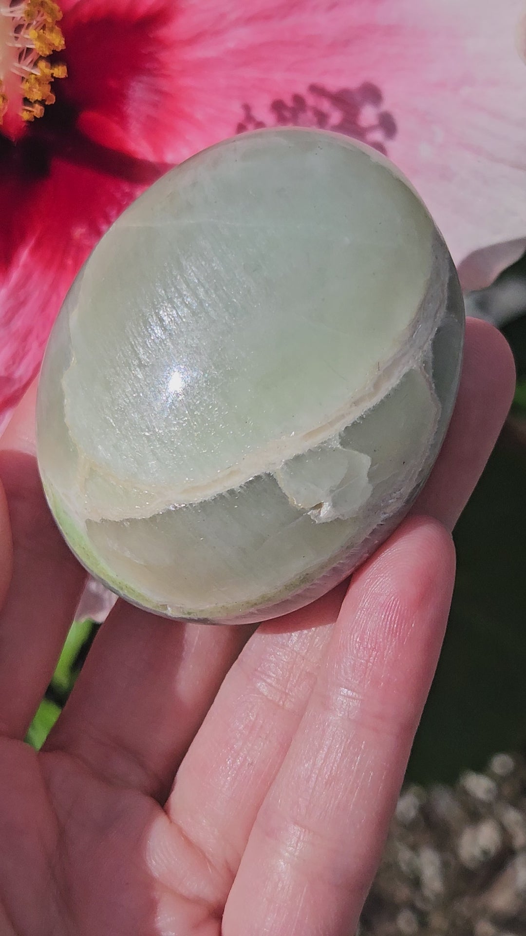 Video of green moonstone