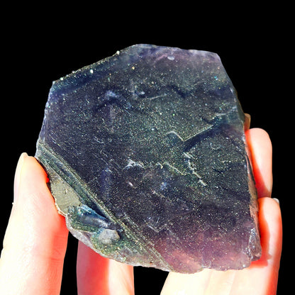 Pyrite in Fluorite (Large)