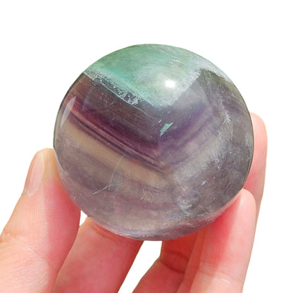 Rainbow Fluorite Sphere