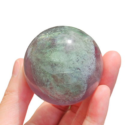 Rainbow Fluorite Sphere