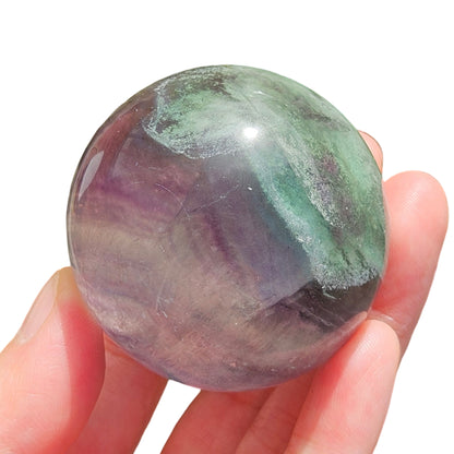 Rainbow Fluorite Sphere