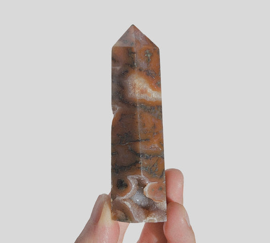 Red Moss Agate Point