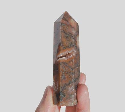 Red Moss Agate Point