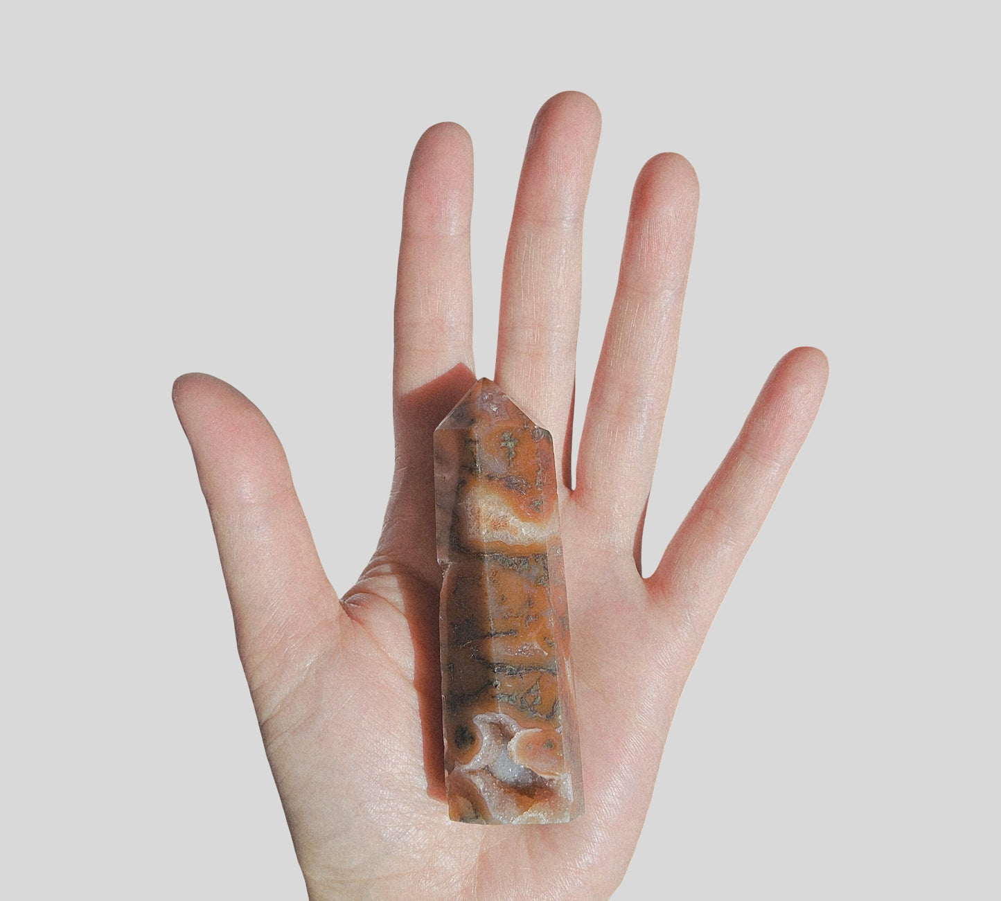 Red Moss Agate Point