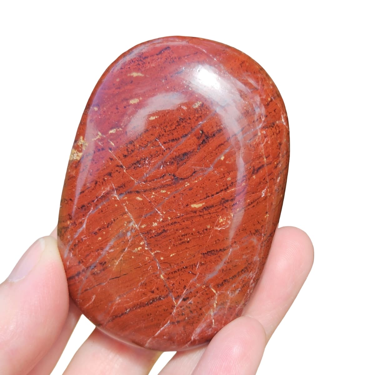 Red Jasper Palmstone