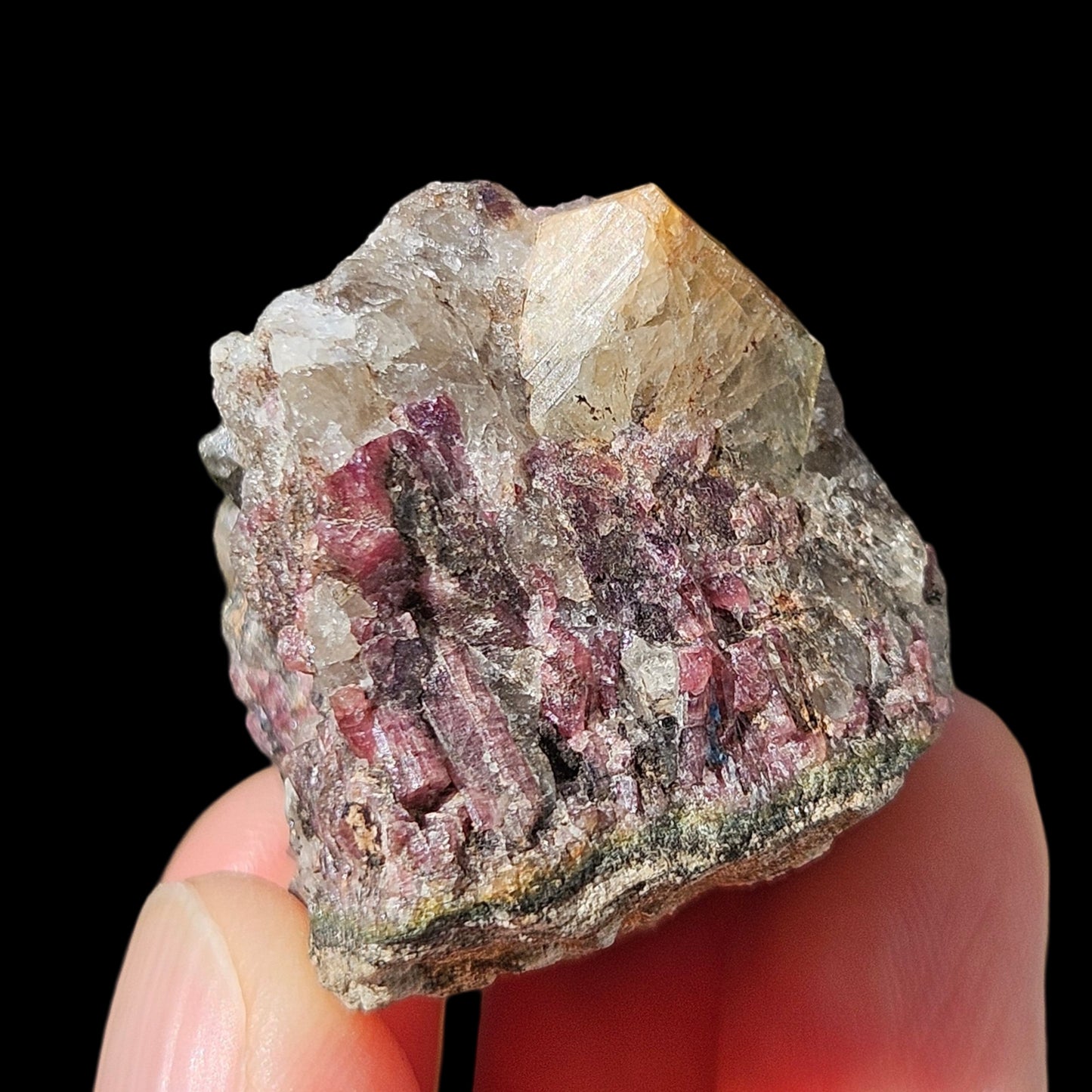 Rhodizite & Pink Tourmaline (Love Life)