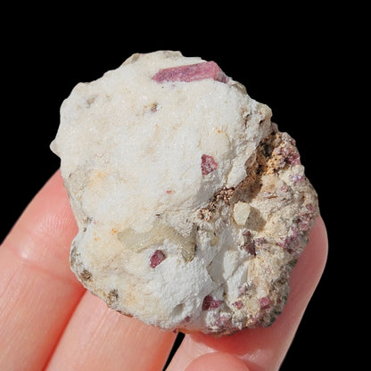 Rhodizite & Pink Tourmaline (Self-Expression)