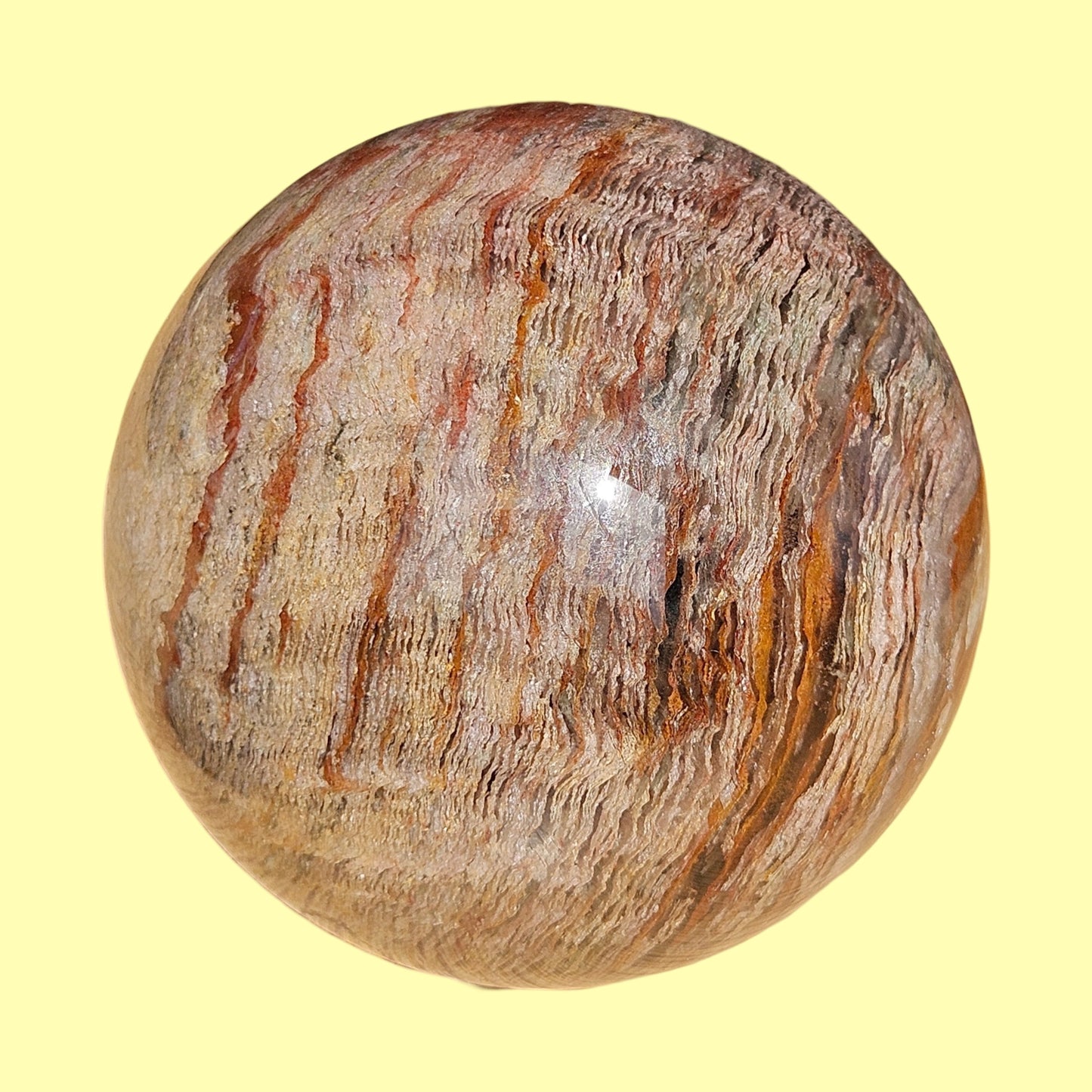 Thousand Layer Quartz Sphere (Large)