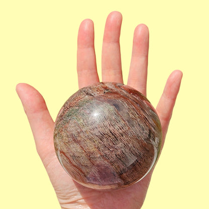 Thousand Layer Quartz Sphere (Large)