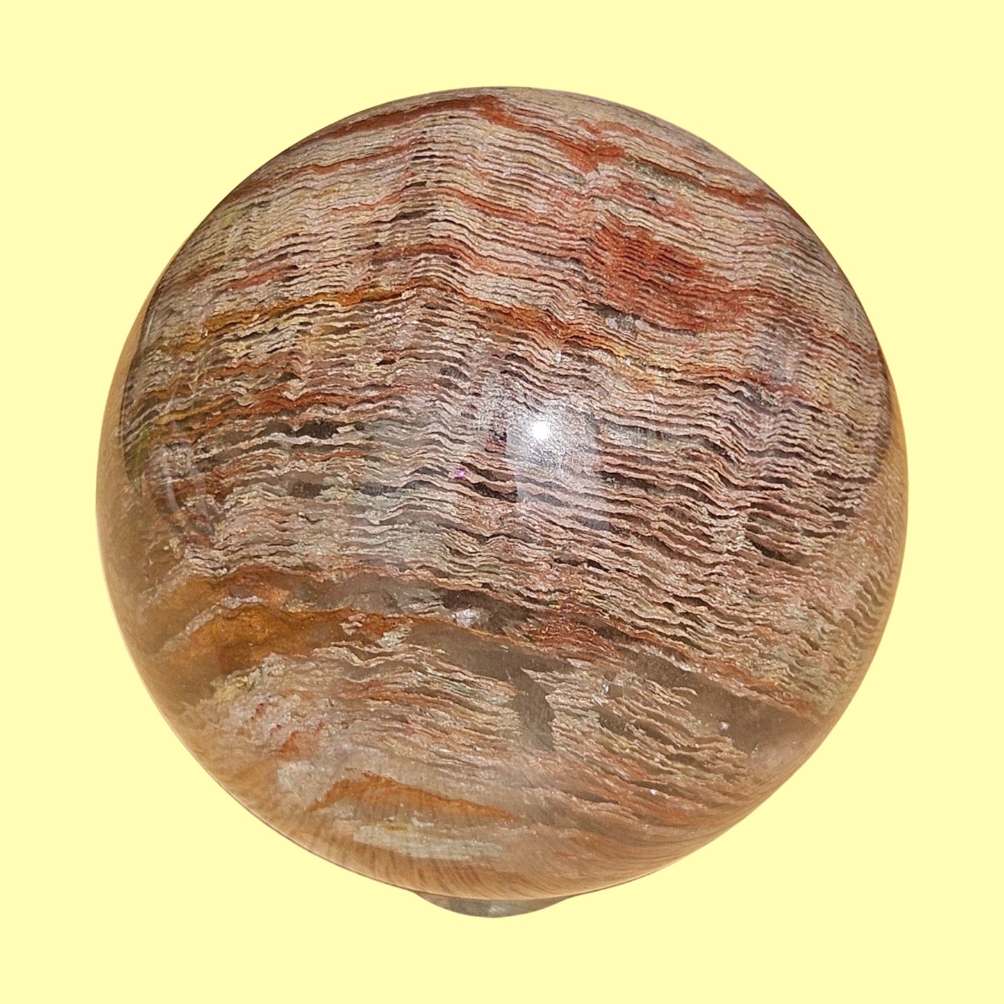 Thousand Layer Quartz Sphere (Large)