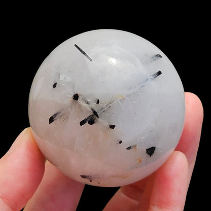 Tourmalated Quartz Sphere