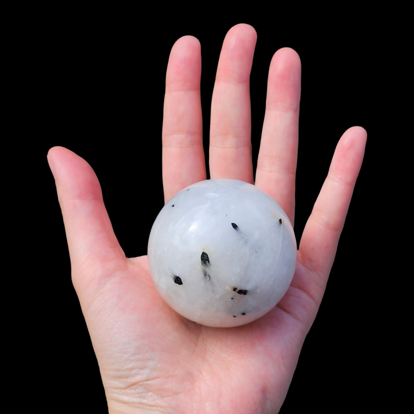 Tourmalated Quartz Sphere